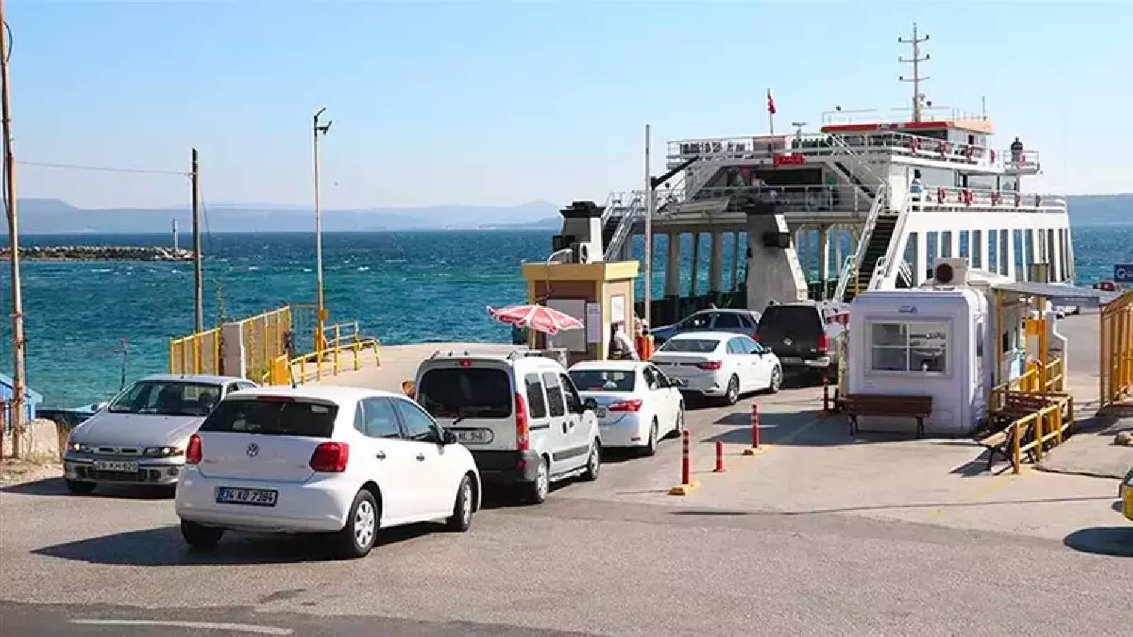 Çanakkale Boğaz hattında bazı seferler iptal edildi